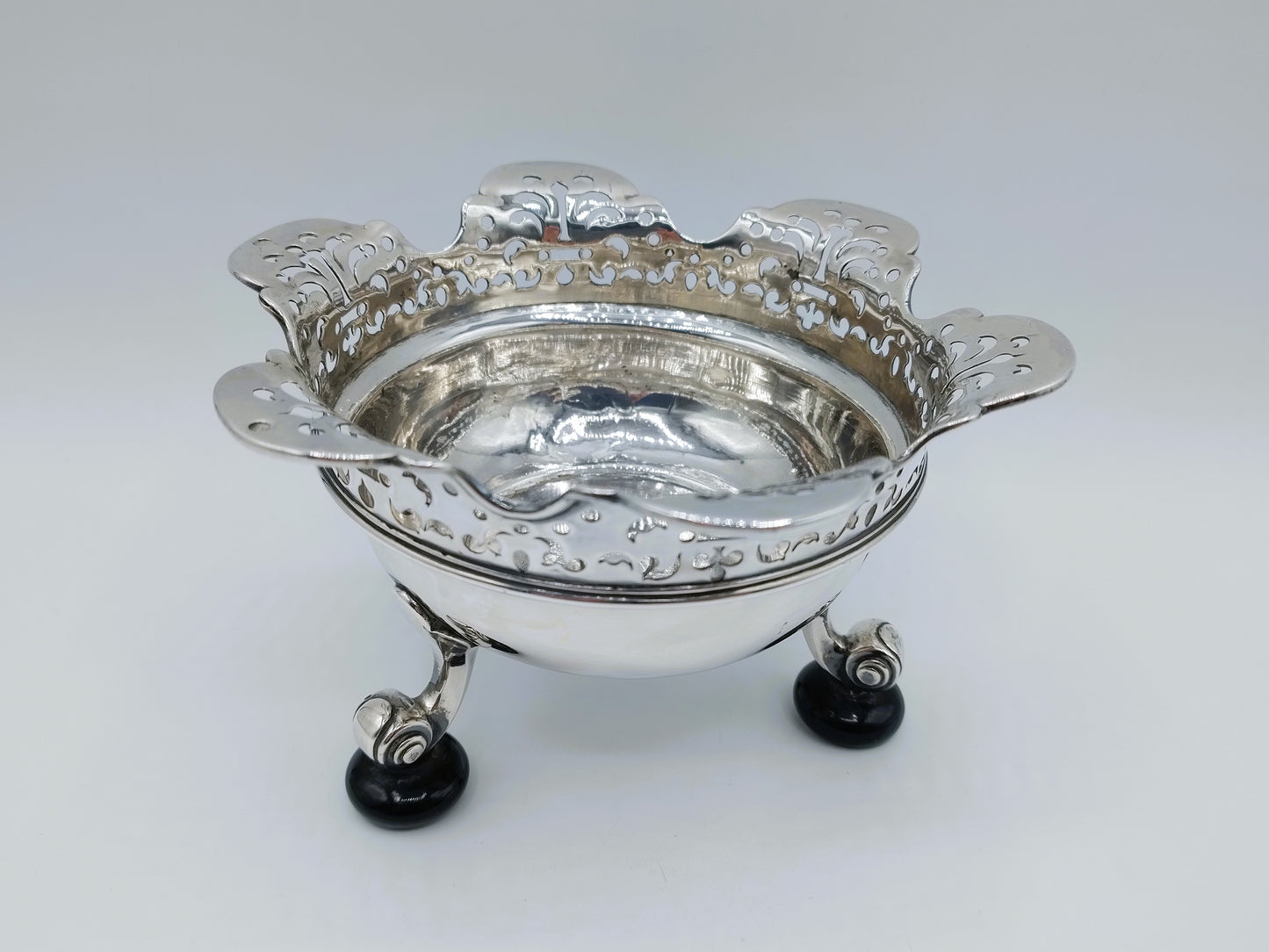 Silberschale aus Ofenrohr, C. Ketel, Amsterdam, 1744