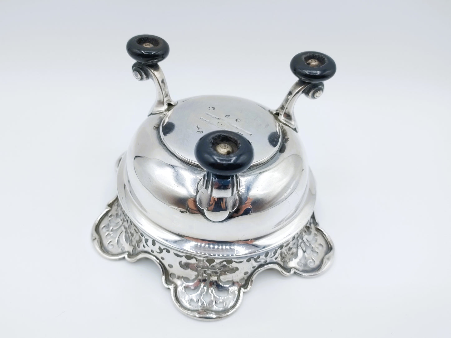 Silberschale aus Ofenrohr, C. Ketel, Amsterdam, 1744