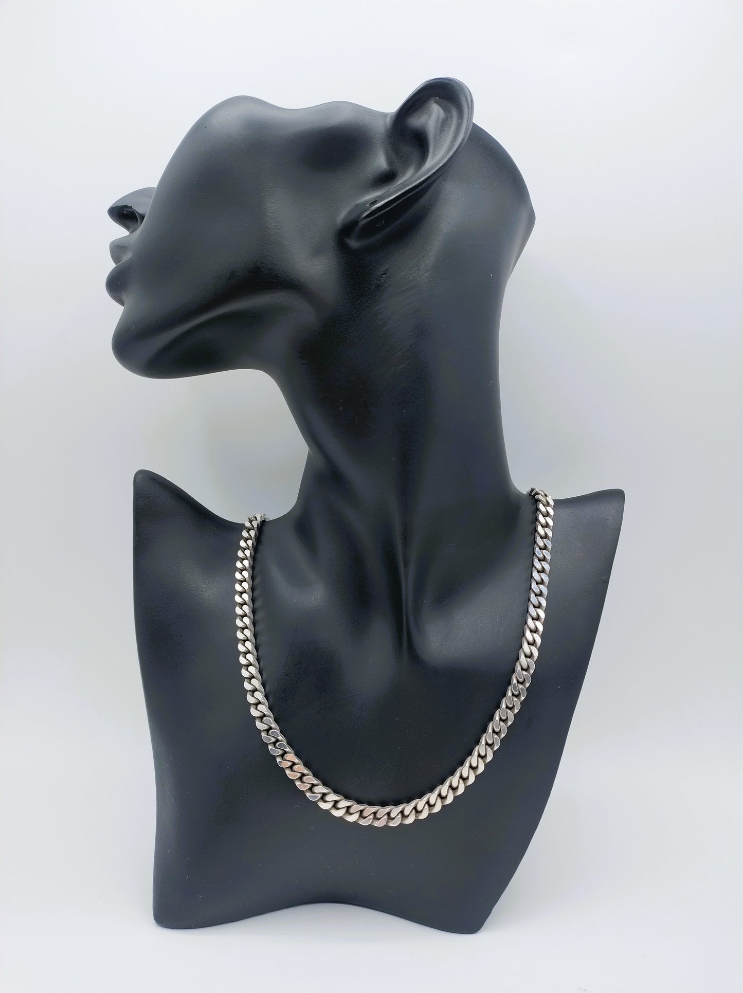 Zilveren herenketting, 46,5 cm