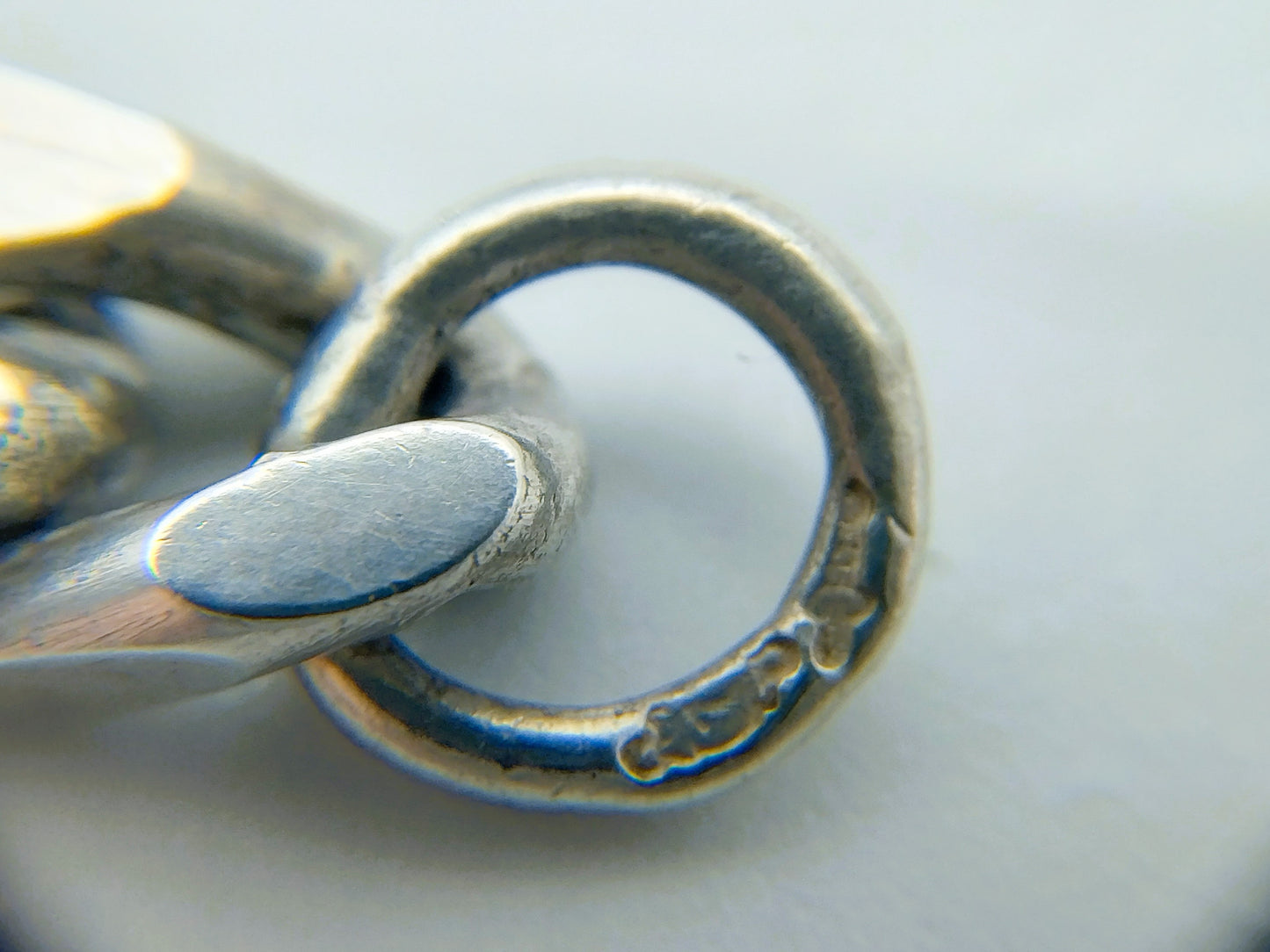Zilveren herenketting, 46,5 cm