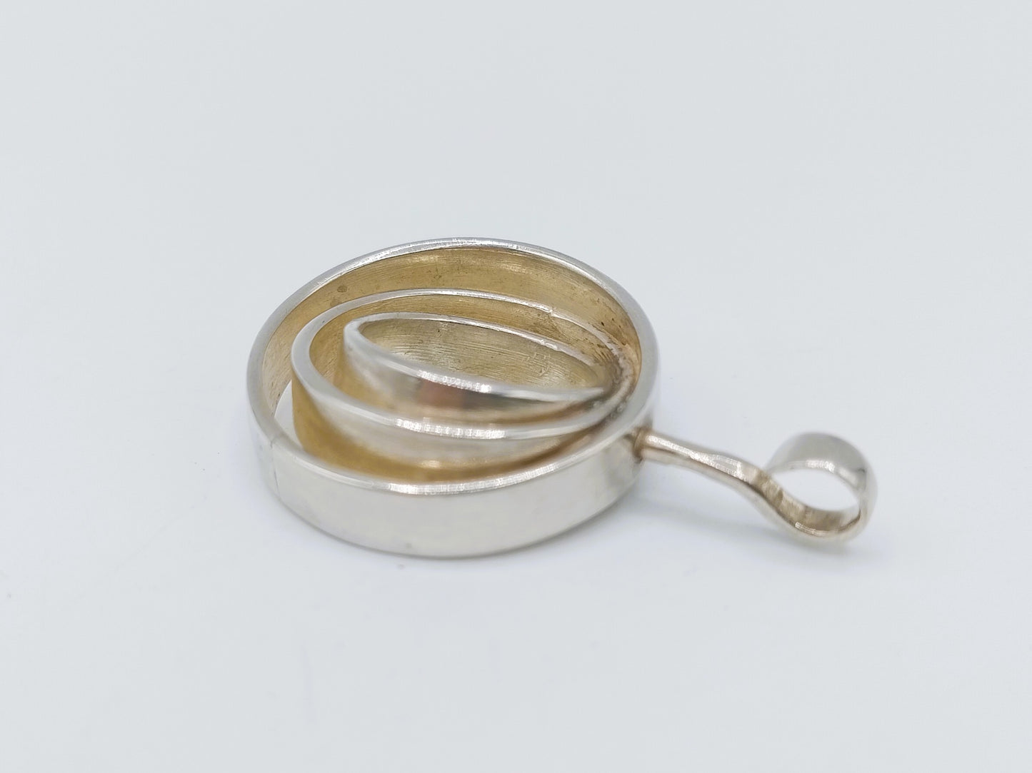 Zilveren designhanger