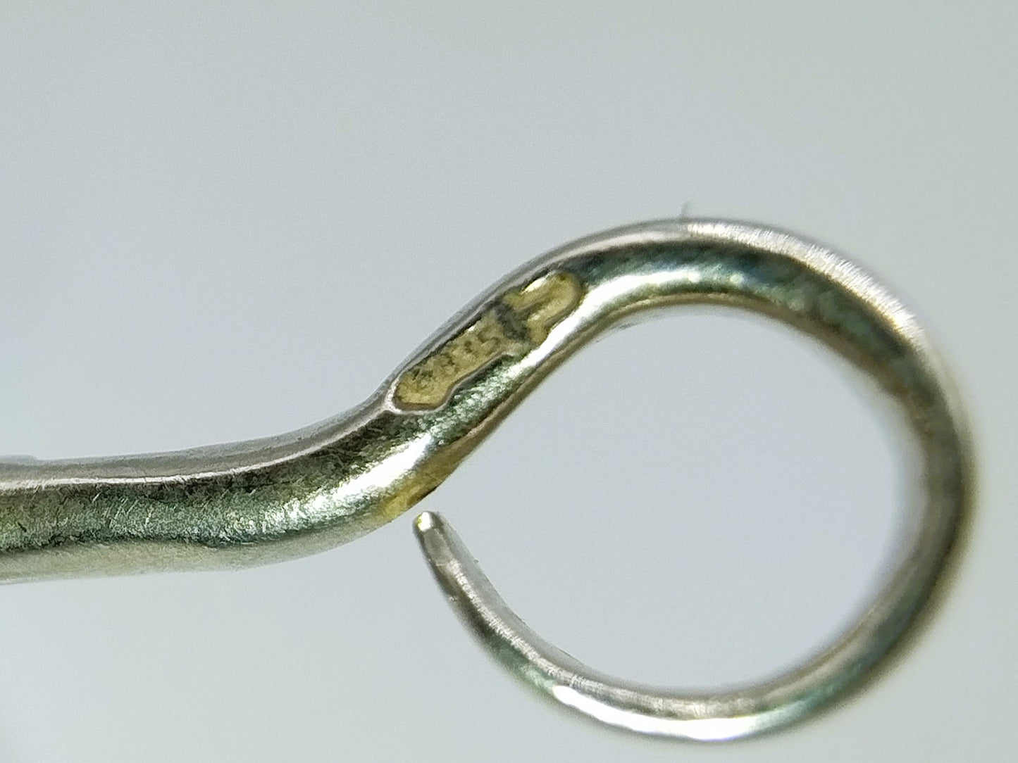 Zilveren designhanger