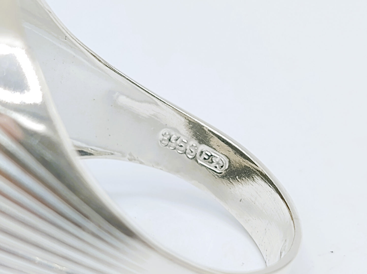 Zilveren heren zegelring met onyx, 19.5 mm