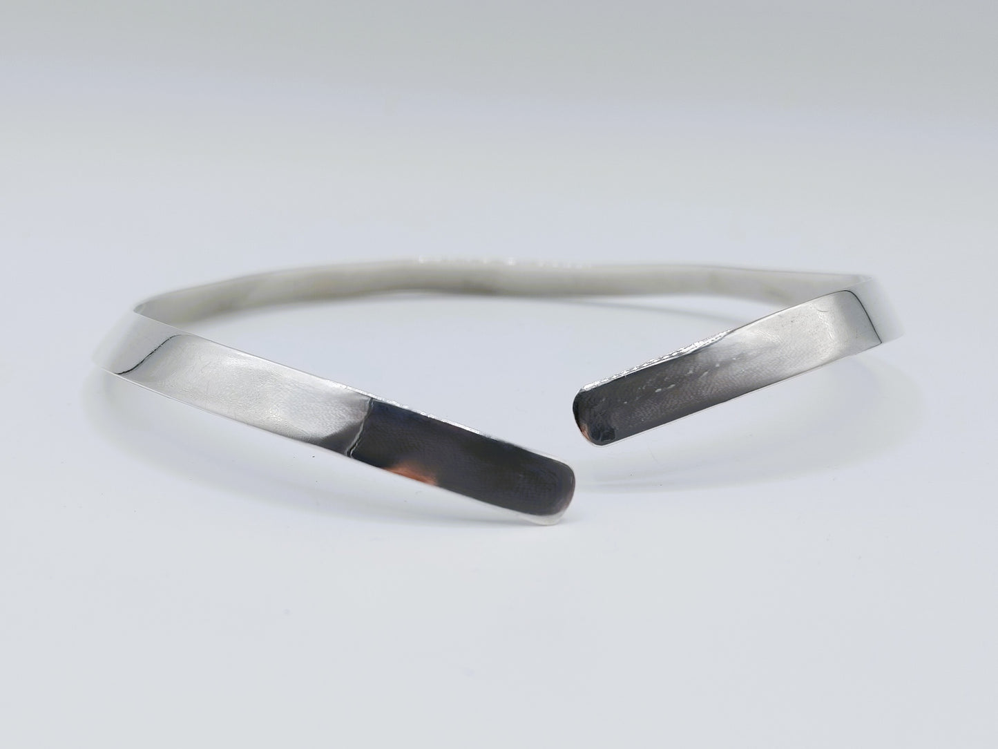 Zilveren spangcollier, 925