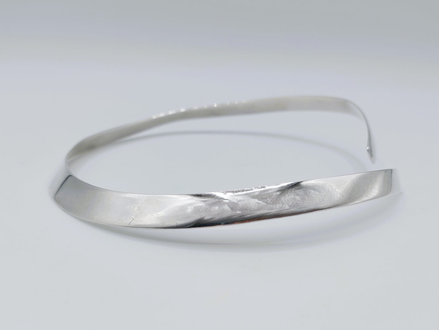 Zilveren spangcollier, 925