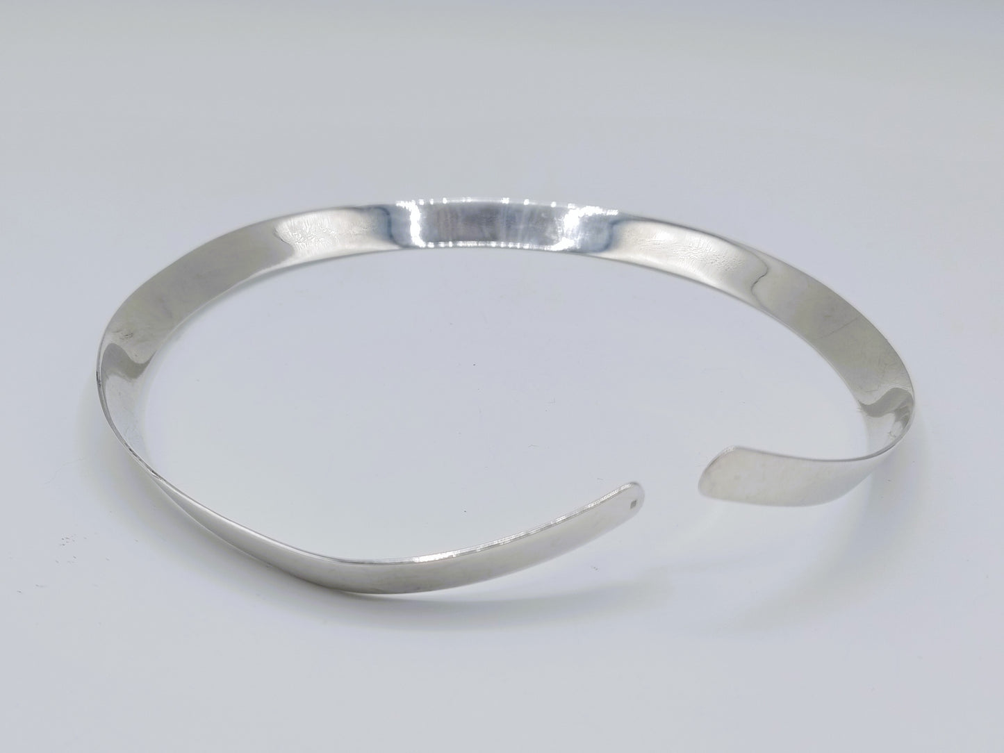 Zilveren spangcollier, 925