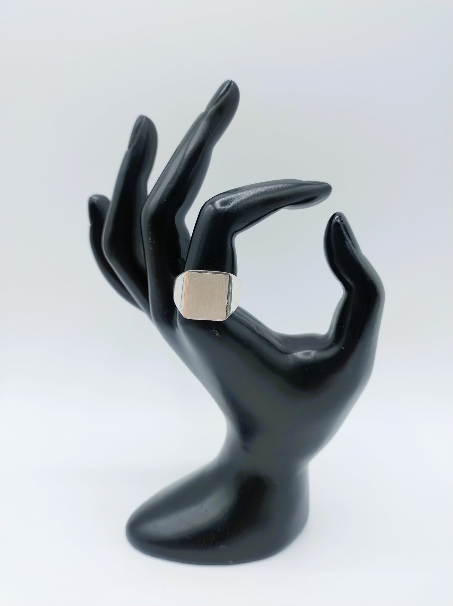 Silberner Herren-Siegelring, 20 mm