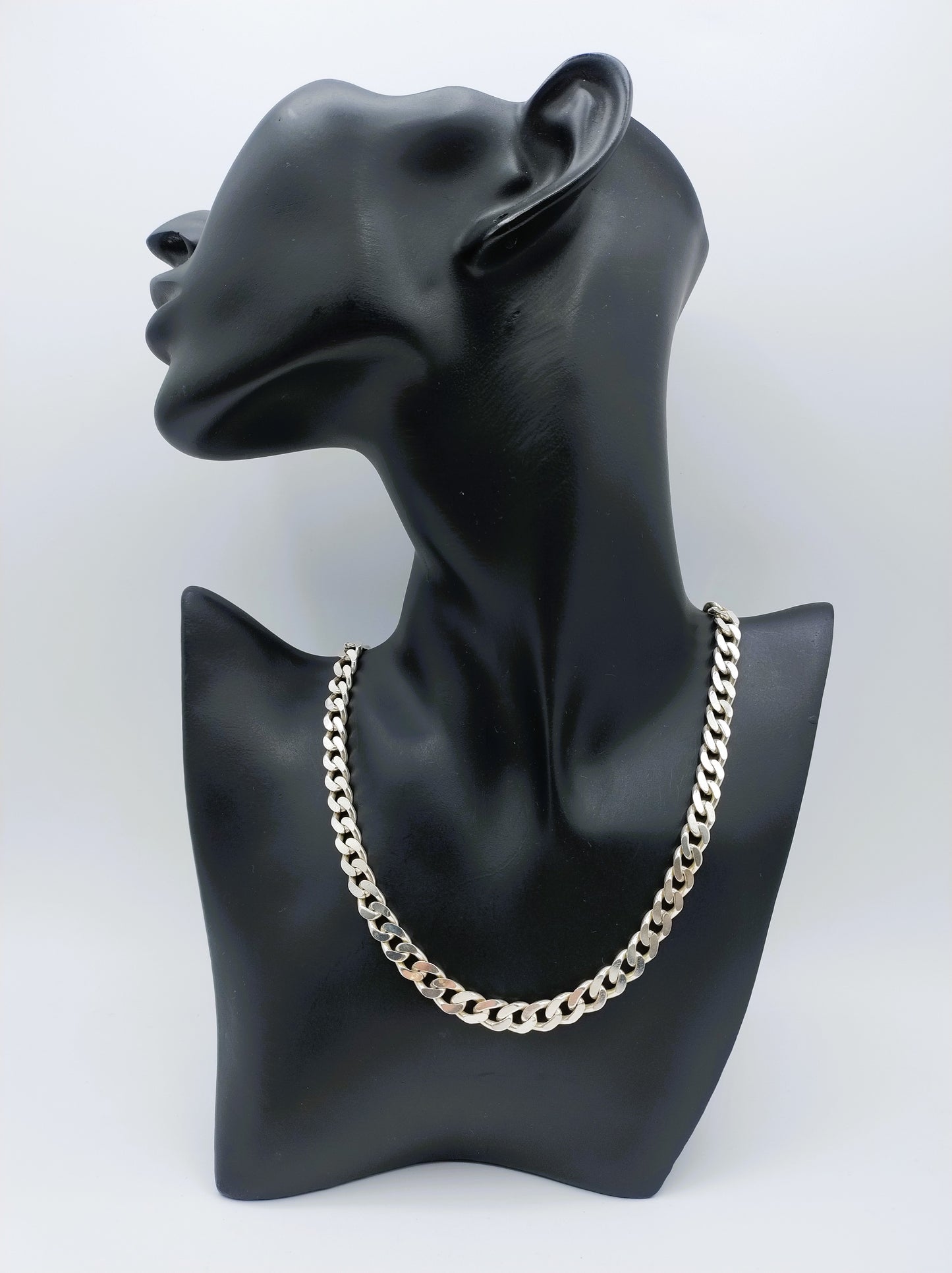 Zilveren herenketting, 45,5 cm