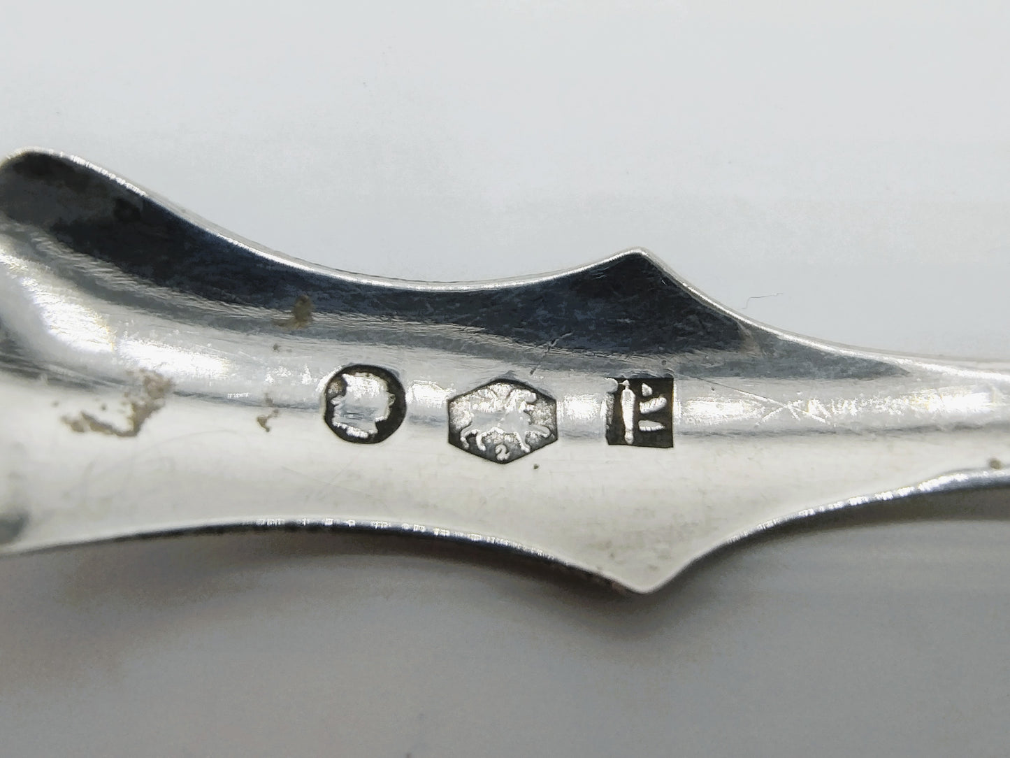 Zilveren mosterdlepeltje, 1848