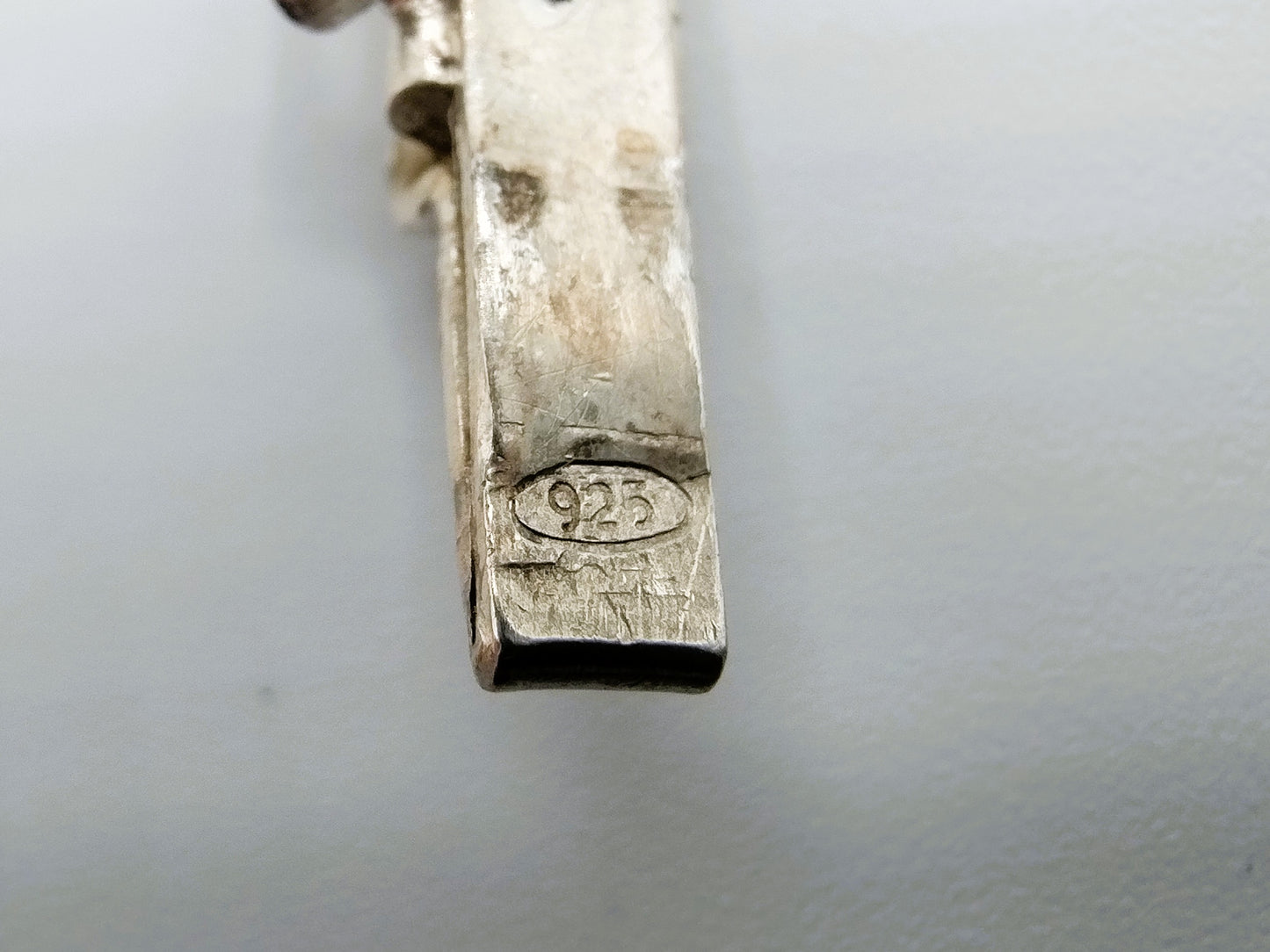 Zilveren omega ketting, 43,5 cm