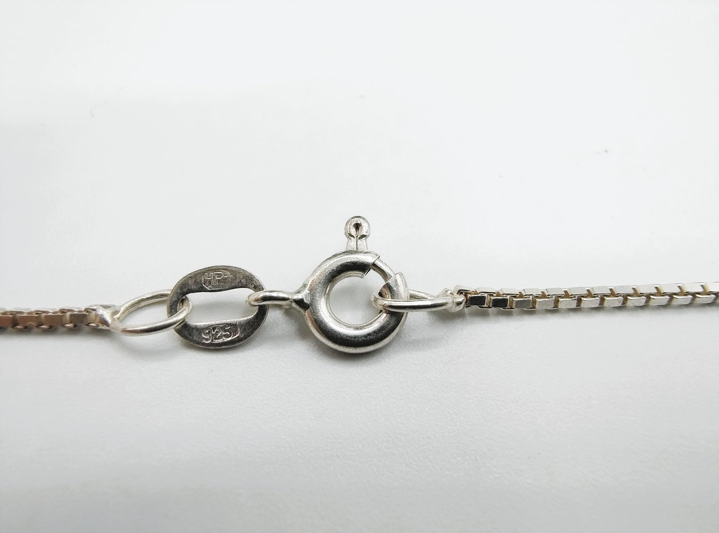 Zilveren venetiaans collier, 50 cm
