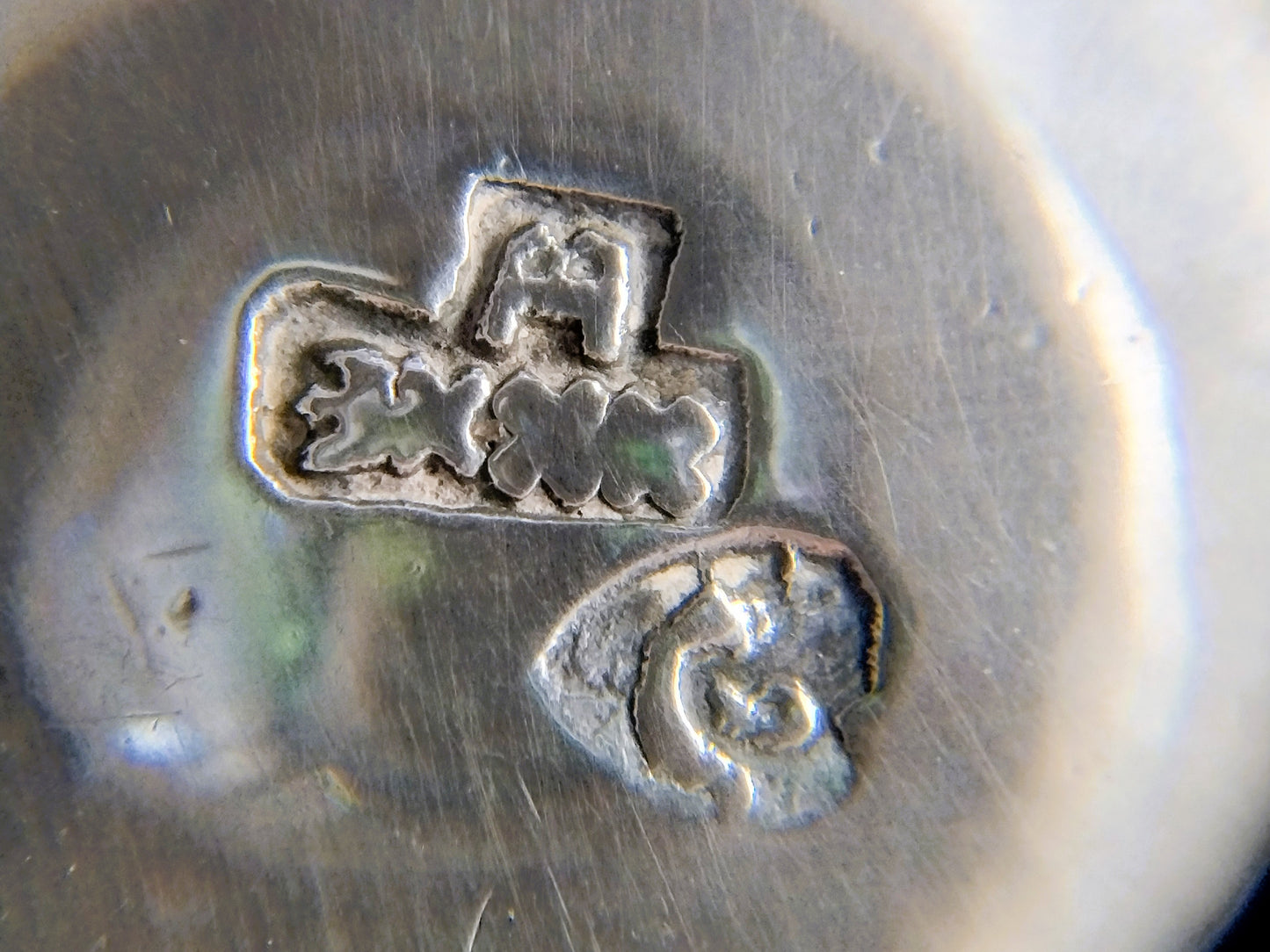 Zilveren miniatuur kraantjeskan, A. van Geffen, Amsterdam, 1761