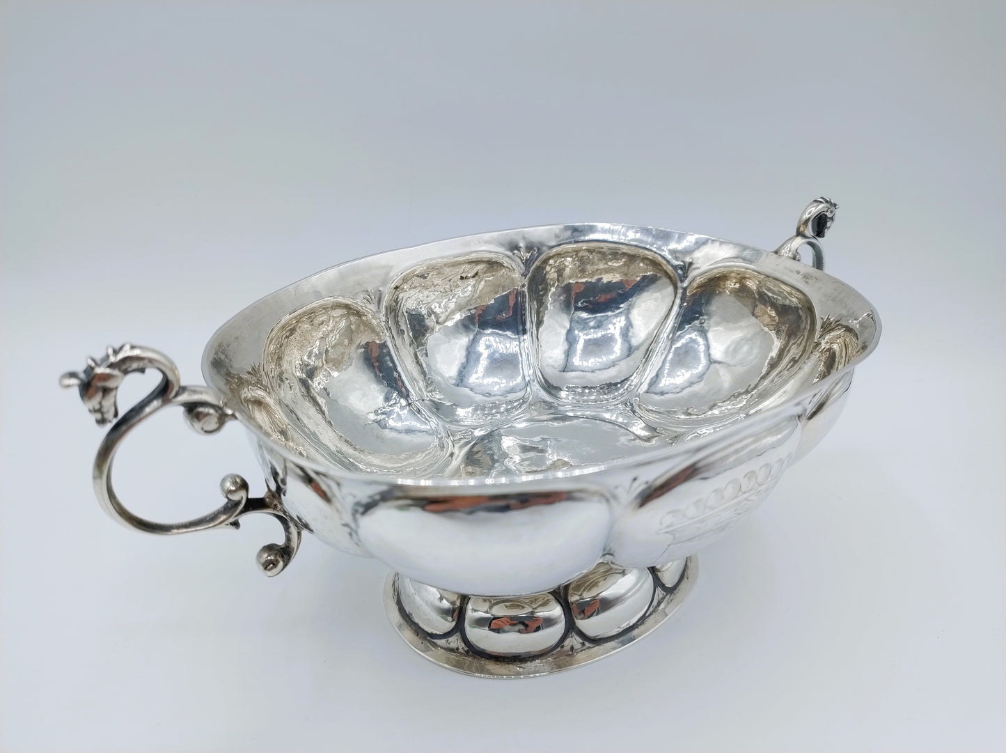 Silberne Branntweinschale, W. Sevensteern, Groningen, 1695