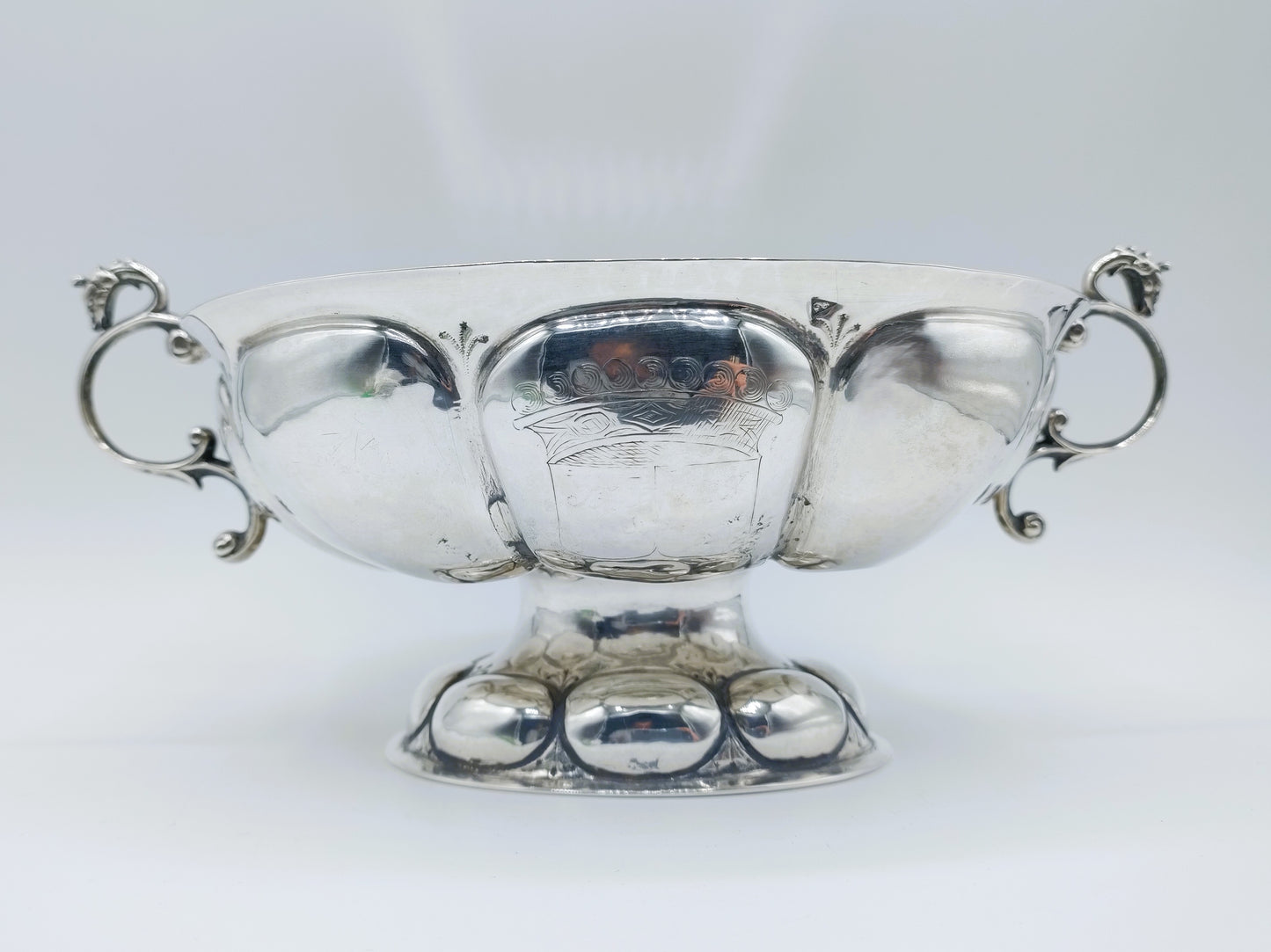 Silberne Branntweinschale, W. Sevensteern, Groningen, 1695
