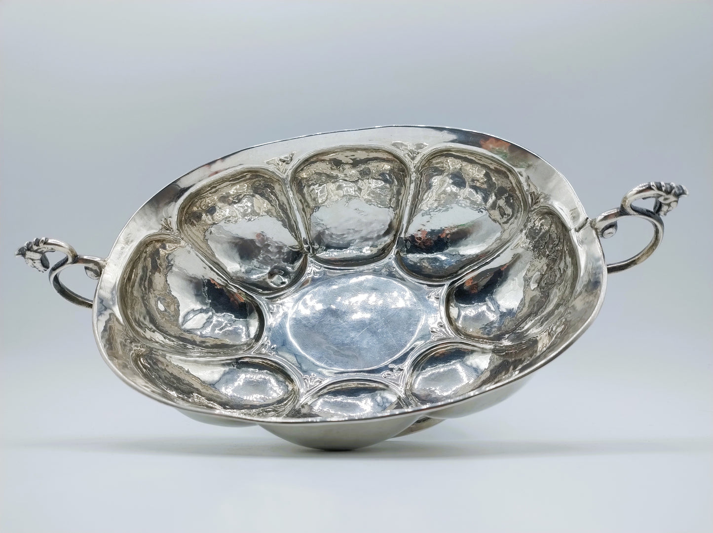 Silberne Branntweinschale, W. Sevensteern, Groningen, 1695