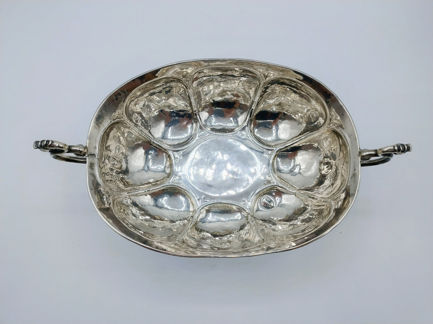 Silberne Branntweinschale, W. Sevensteern, Groningen, 1695