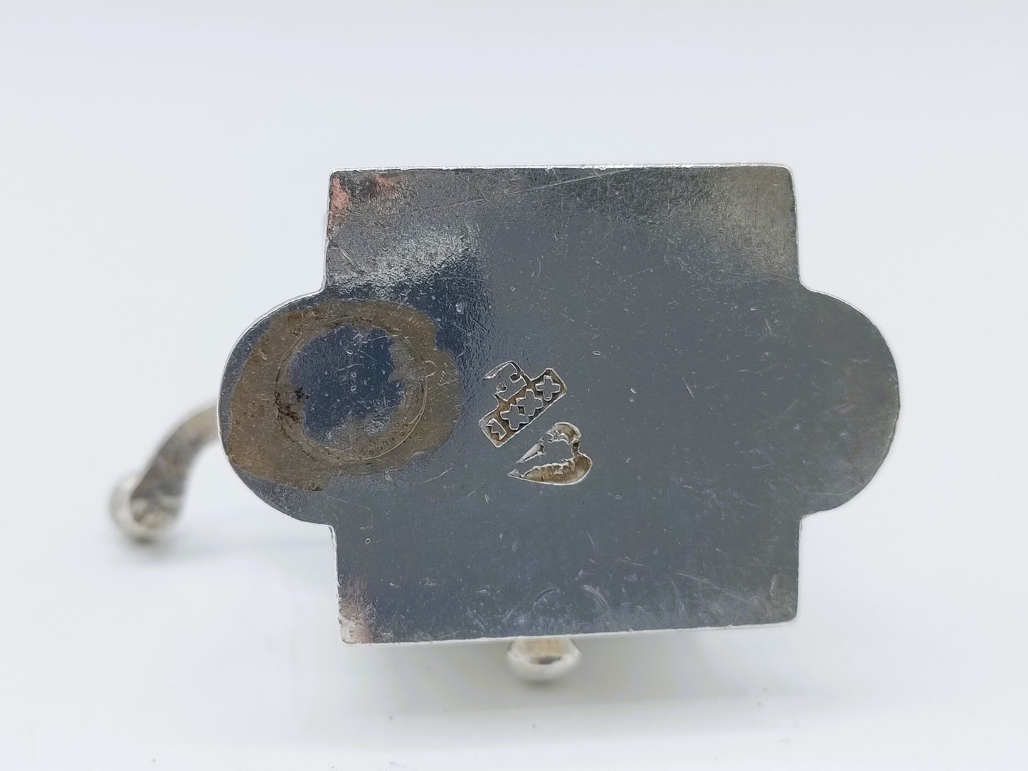 Zilveren miniatuur koffiemolen, P. Somerwil II, Amsterdam, 1767