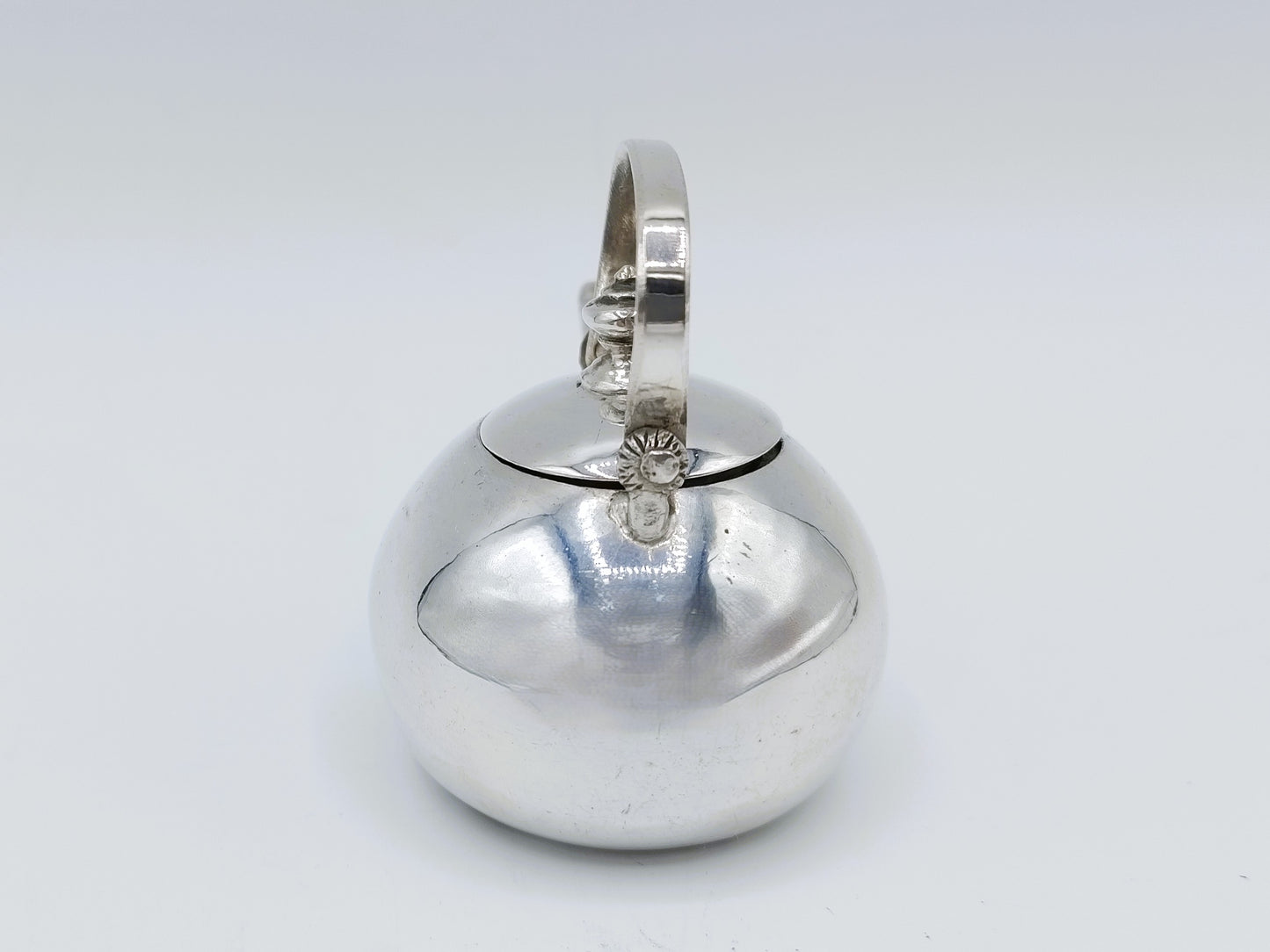 Zilveren miniatuur waterketel, J. Borduur, Amsterdam, 1754