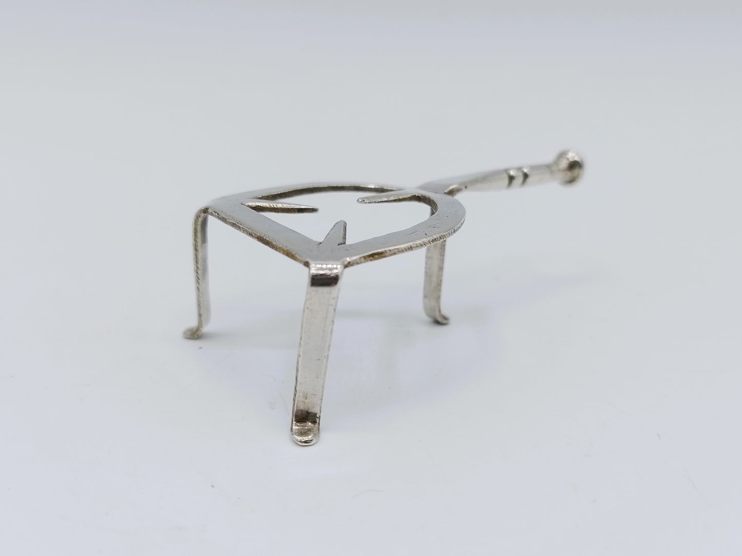Zilveren miniatuur treeft, P. Snijder, Haarlem, 1732