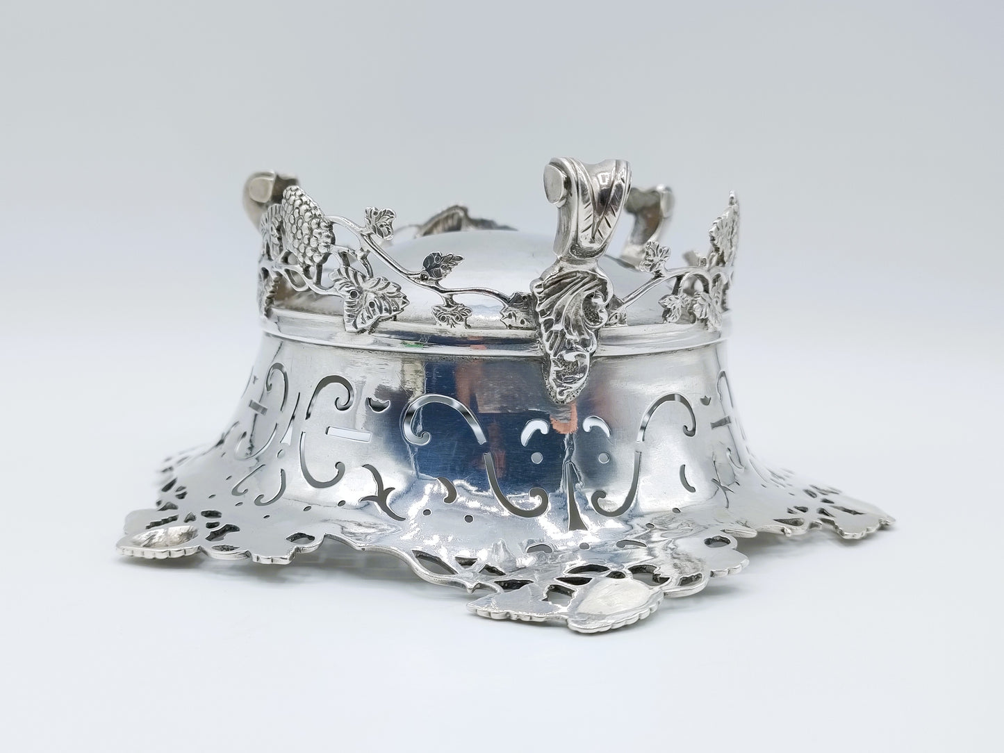 Silberne Schale aus einem Pfeifenbrenner, S. Schiff, Nijmegen, 1788