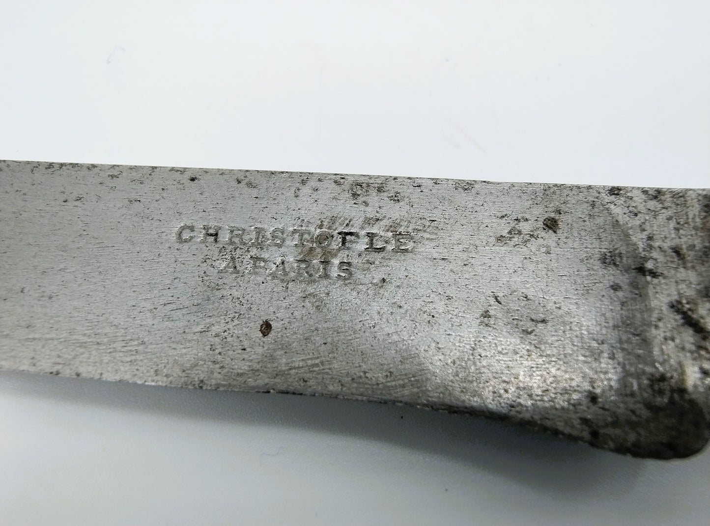 Silberner Messergriff mit Stahlklinge, J. Kuyper, Middelburg, 1750