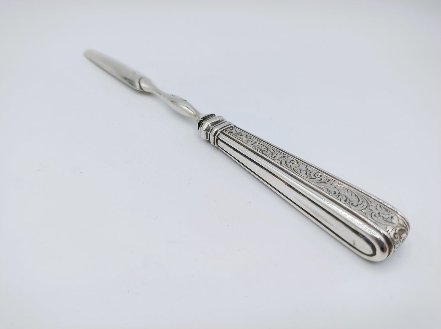Zilveren mergboor, J. Lintveld Sr, Amsterdam, 1844