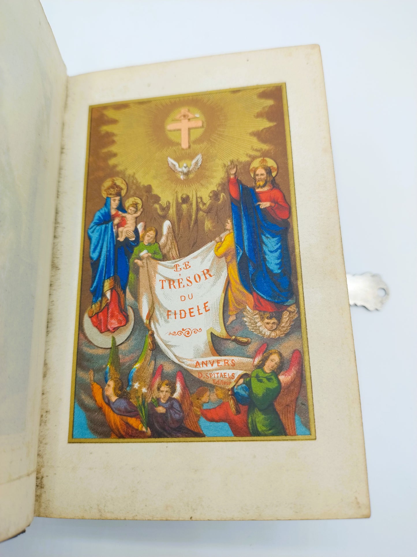 French prayer book with silver fittings, ST Reitsma, Lemmer, Sneek, 19th century
