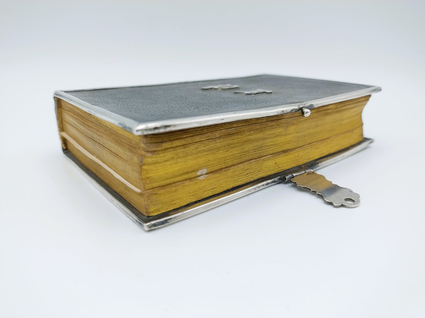 French prayer book with silver fittings, ST Reitsma, Lemmer, Sneek, 19th century