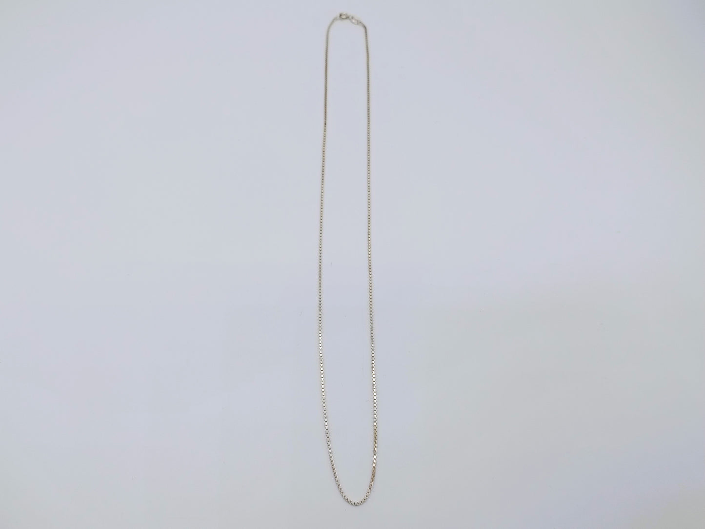Zilveren venetiaans collier, 50 cm