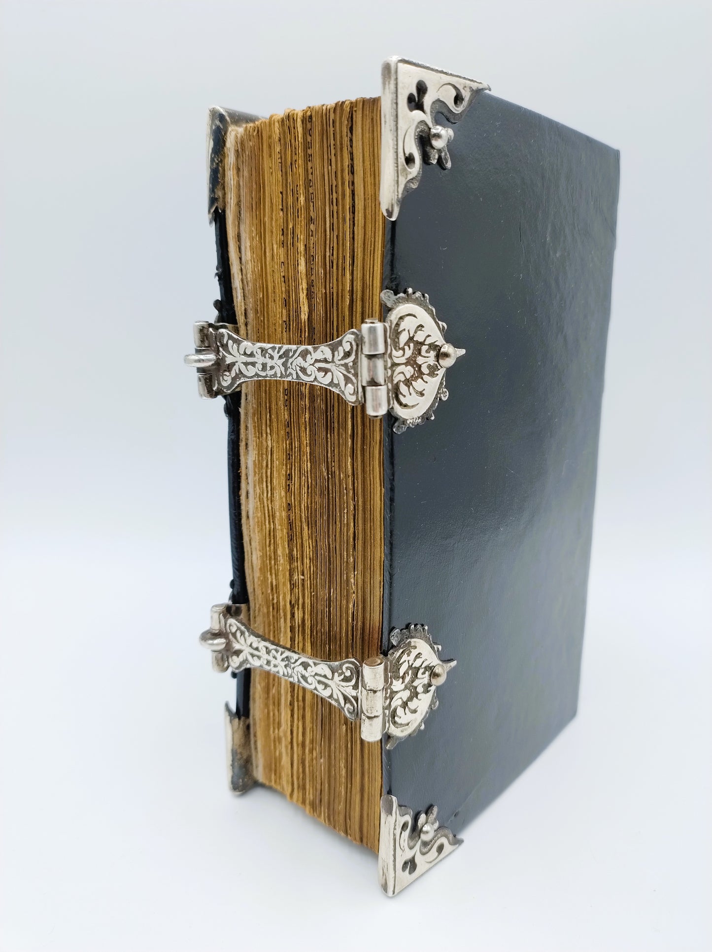 Bibel mit Silberverschlüssen, Amsterdam, 1691