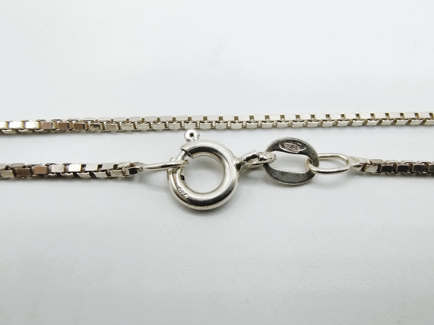 Zilveren venetiaans collier, 71 cm