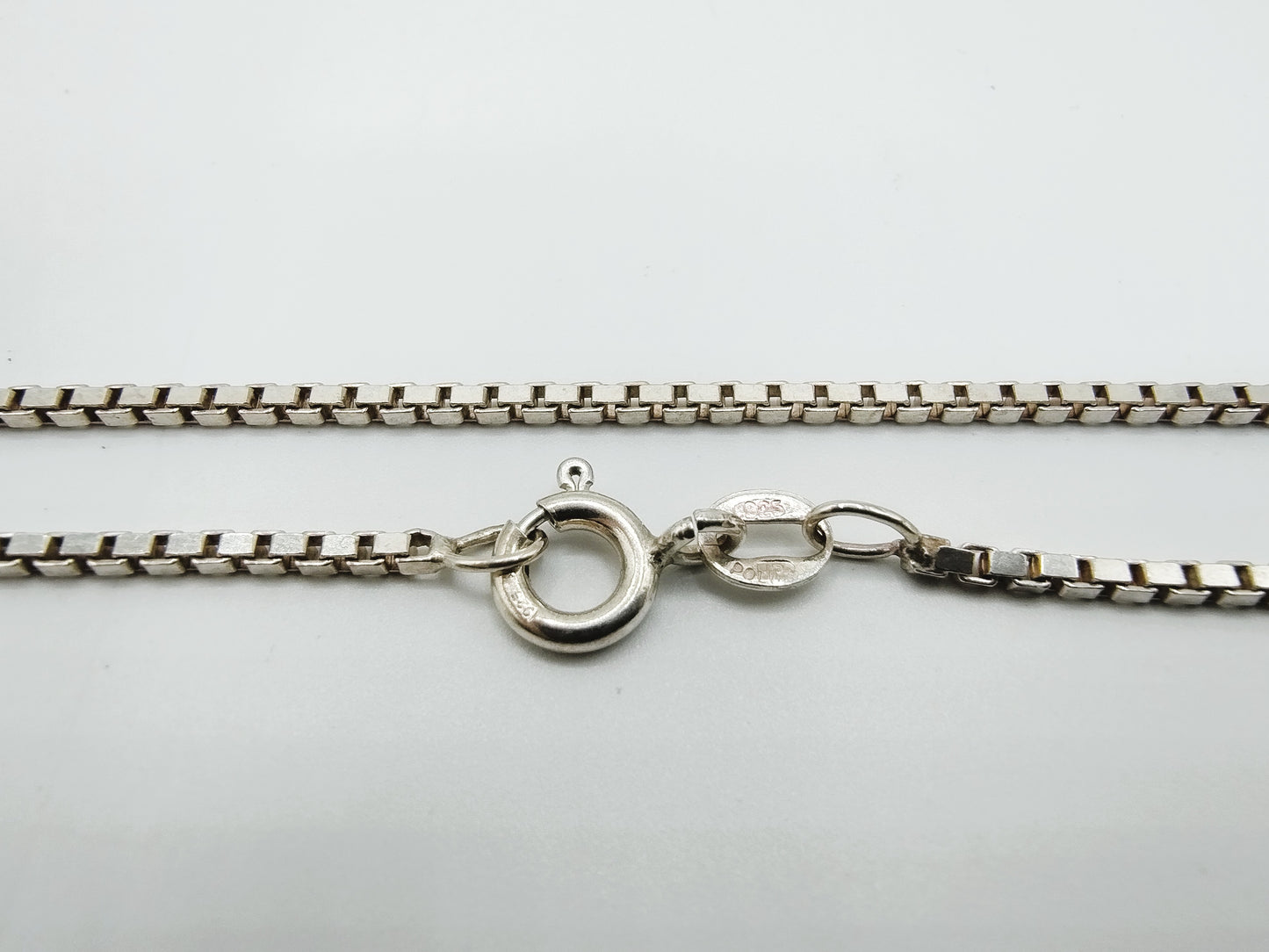 Zilveren venetiaans collier, 50 cm