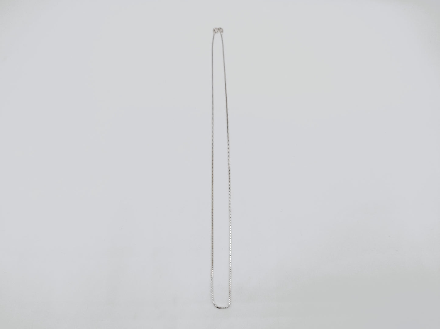 Zilveren venetiaans collier, 50 cm
