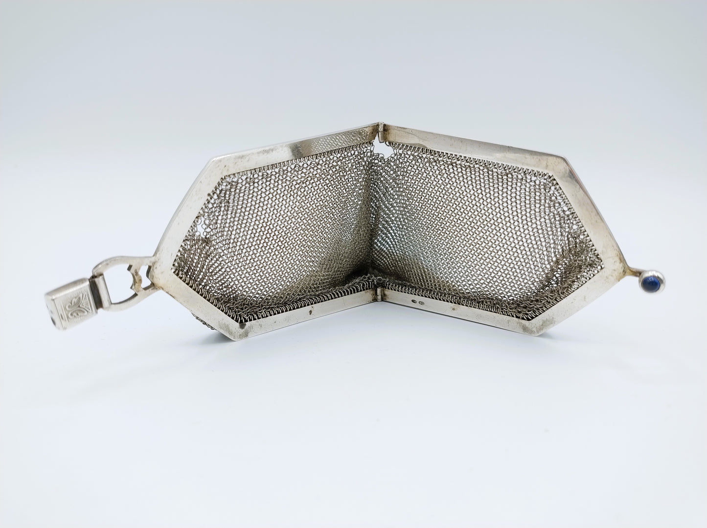 Zilveren art deco beursje, L. Kuppenheim, Pforzheim, ca. 1915
