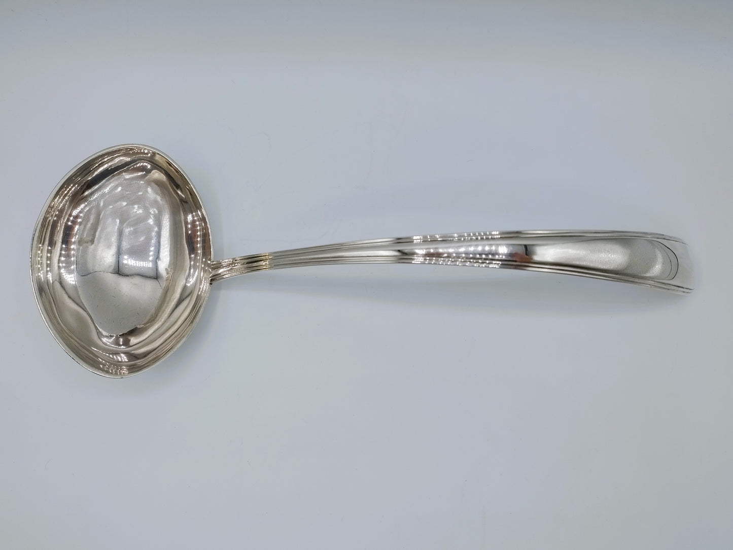 Zilveren soeplepel met filetrand, H. Smits, Amsterdam, 1812
