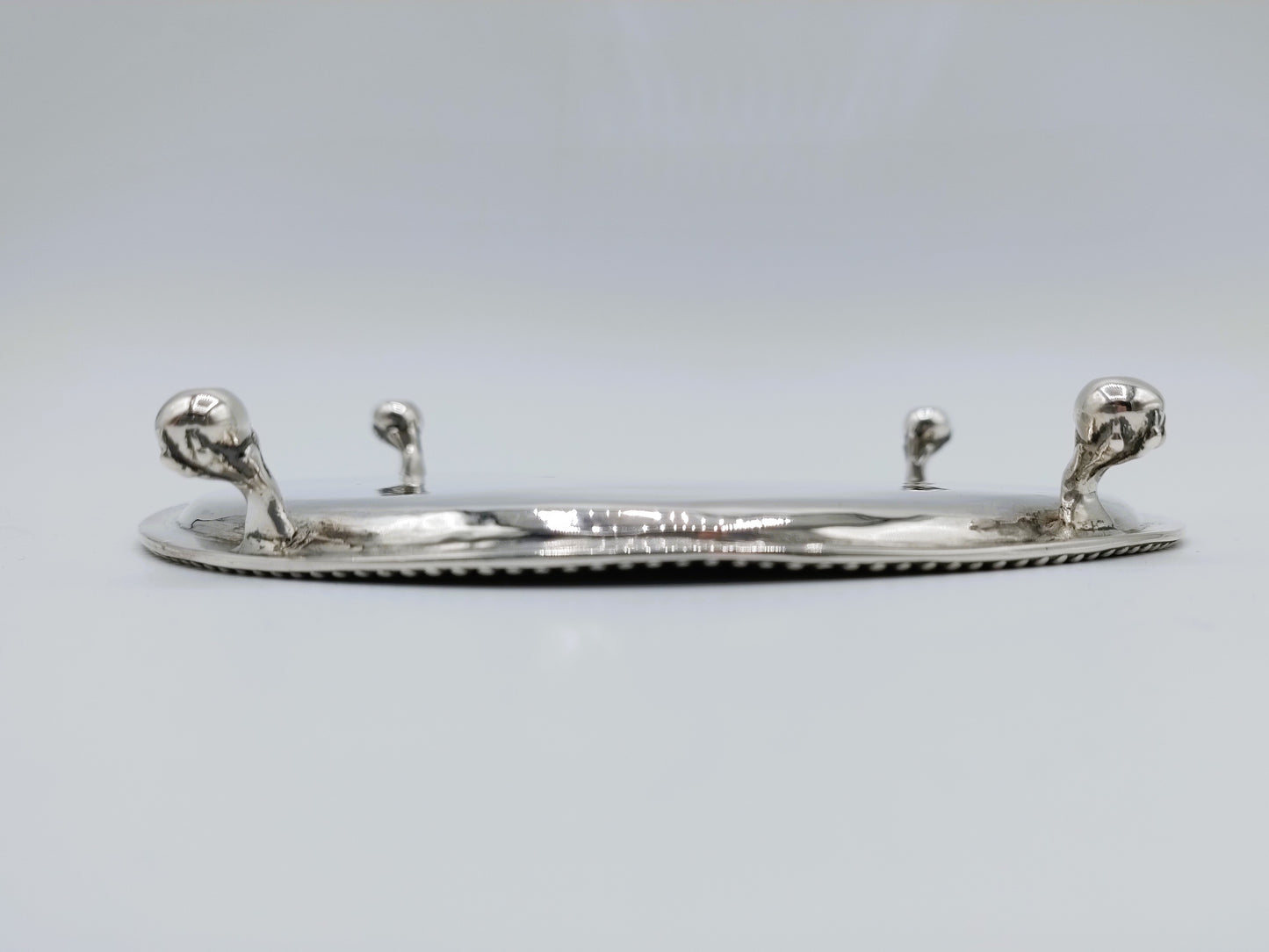 Zilveren pattipan, B. van Mecklenburg, Amsterdam, 1791