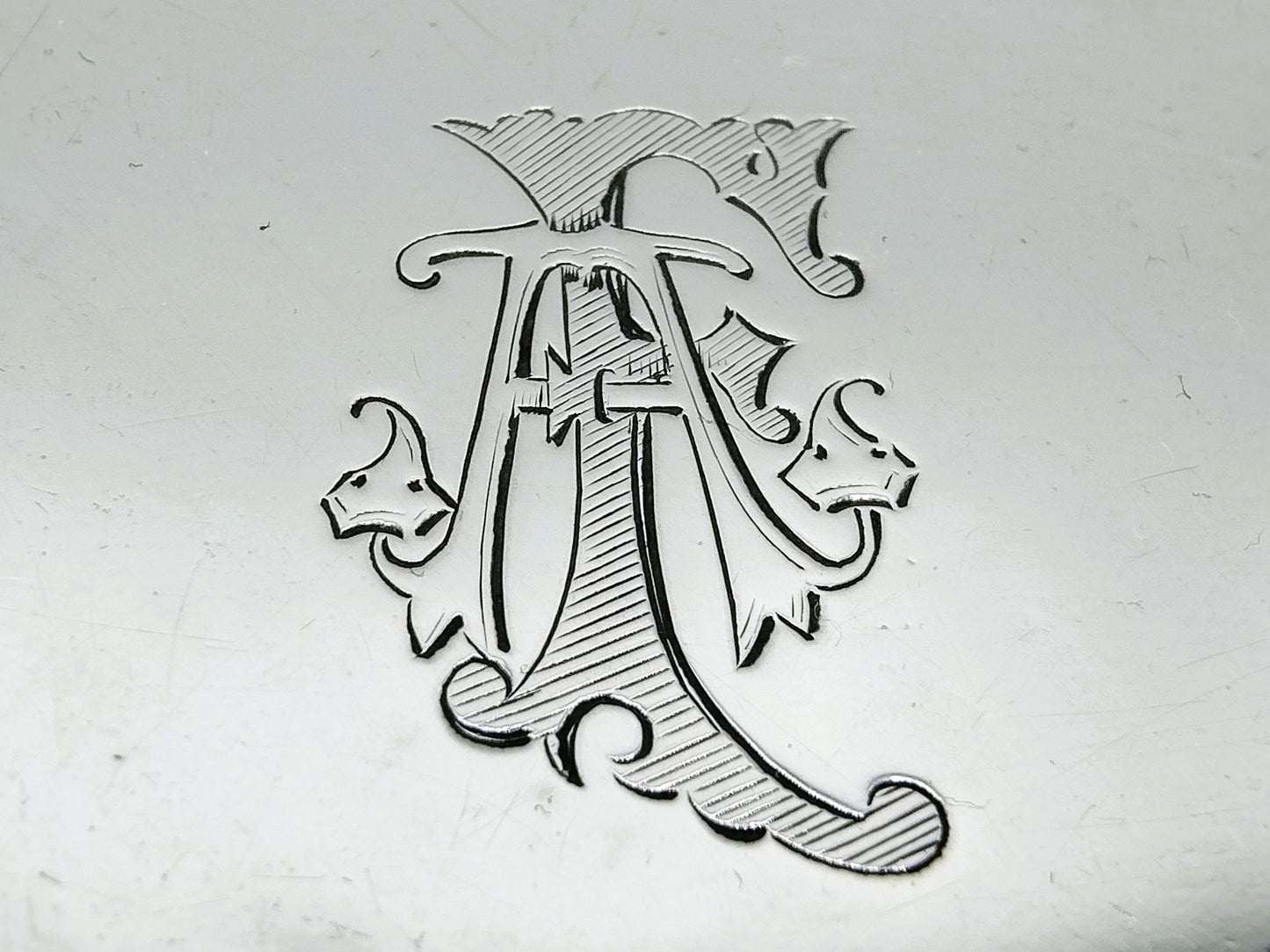 Zilveren pattipan, B. van Mecklenburg, Amsterdam, 1791