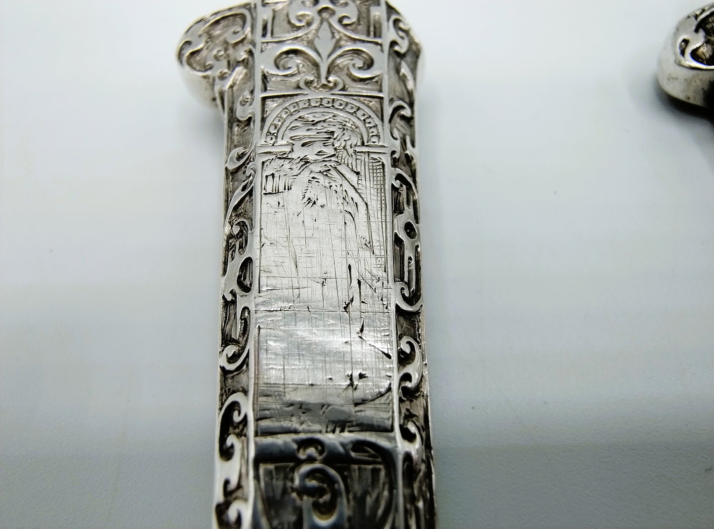 Silver travel cutlery, fork and knife, Netherlands, ca. 1600