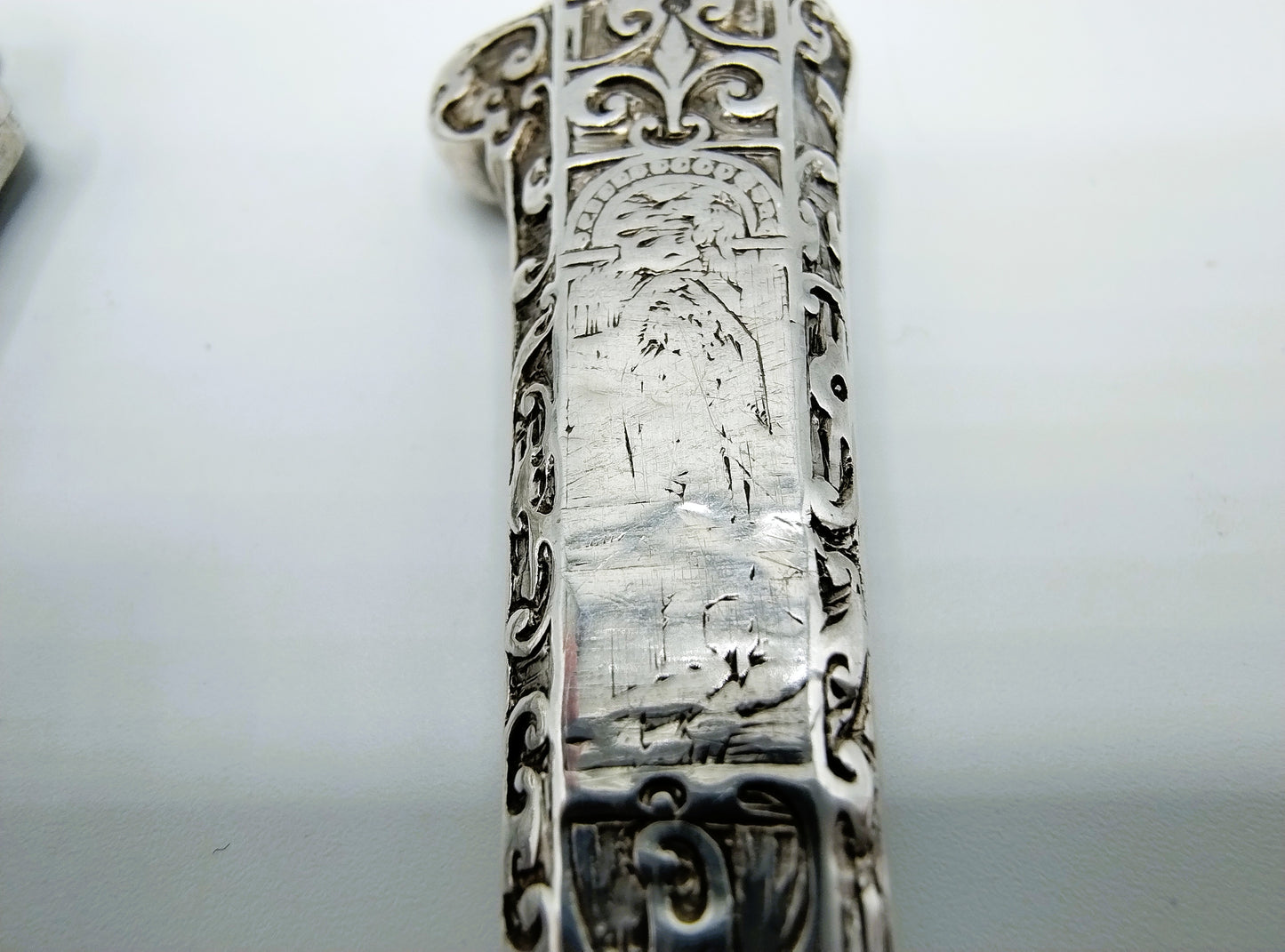 Silver travel cutlery, fork and knife, Netherlands, ca. 1600