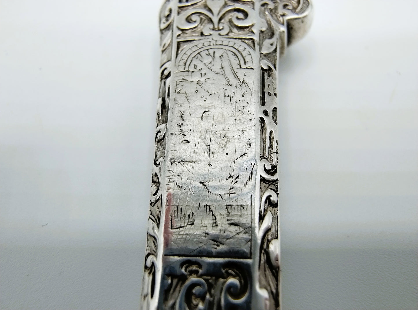Silver travel cutlery, fork and knife, Netherlands, ca. 1600