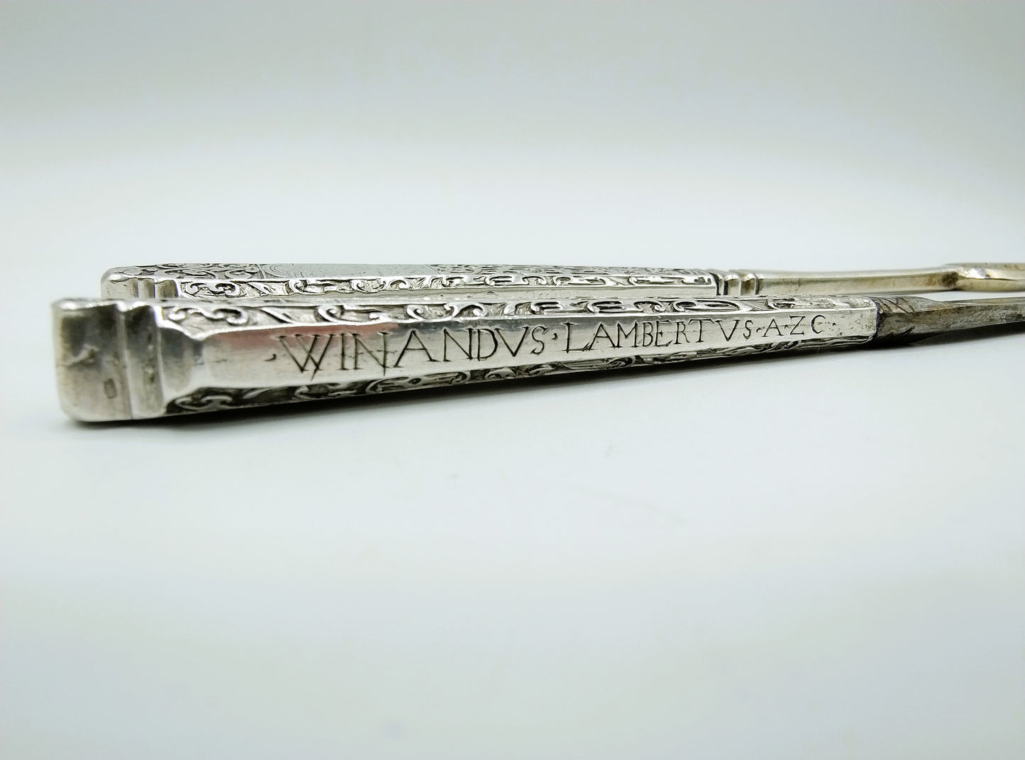 Silver travel cutlery, fork and knife, Netherlands, ca. 1600