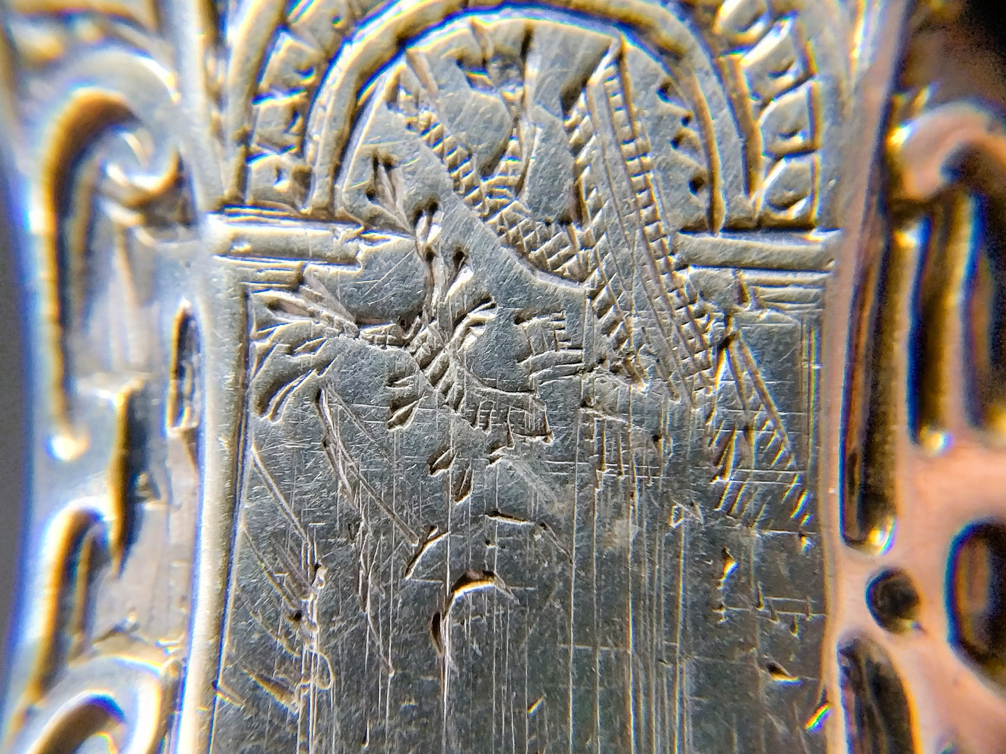 Silver travel cutlery, fork and knife, Netherlands, ca. 1600