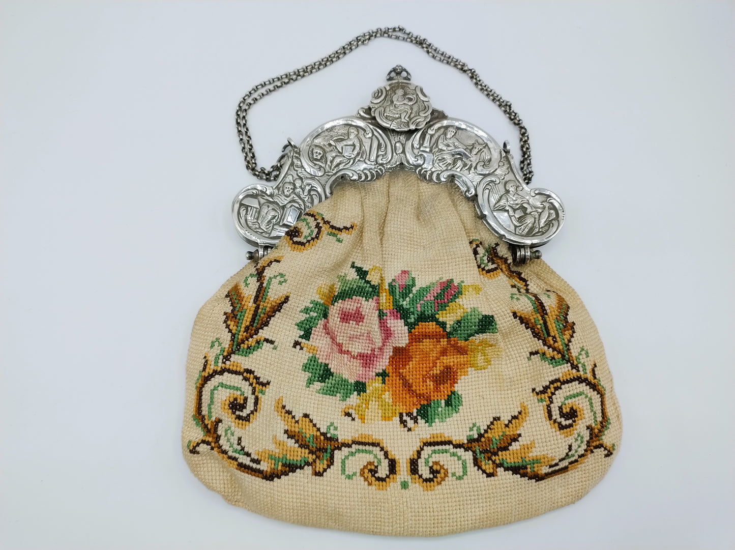 Zilveren tasbeugel, L. Oling, Leeuwarden, 1796