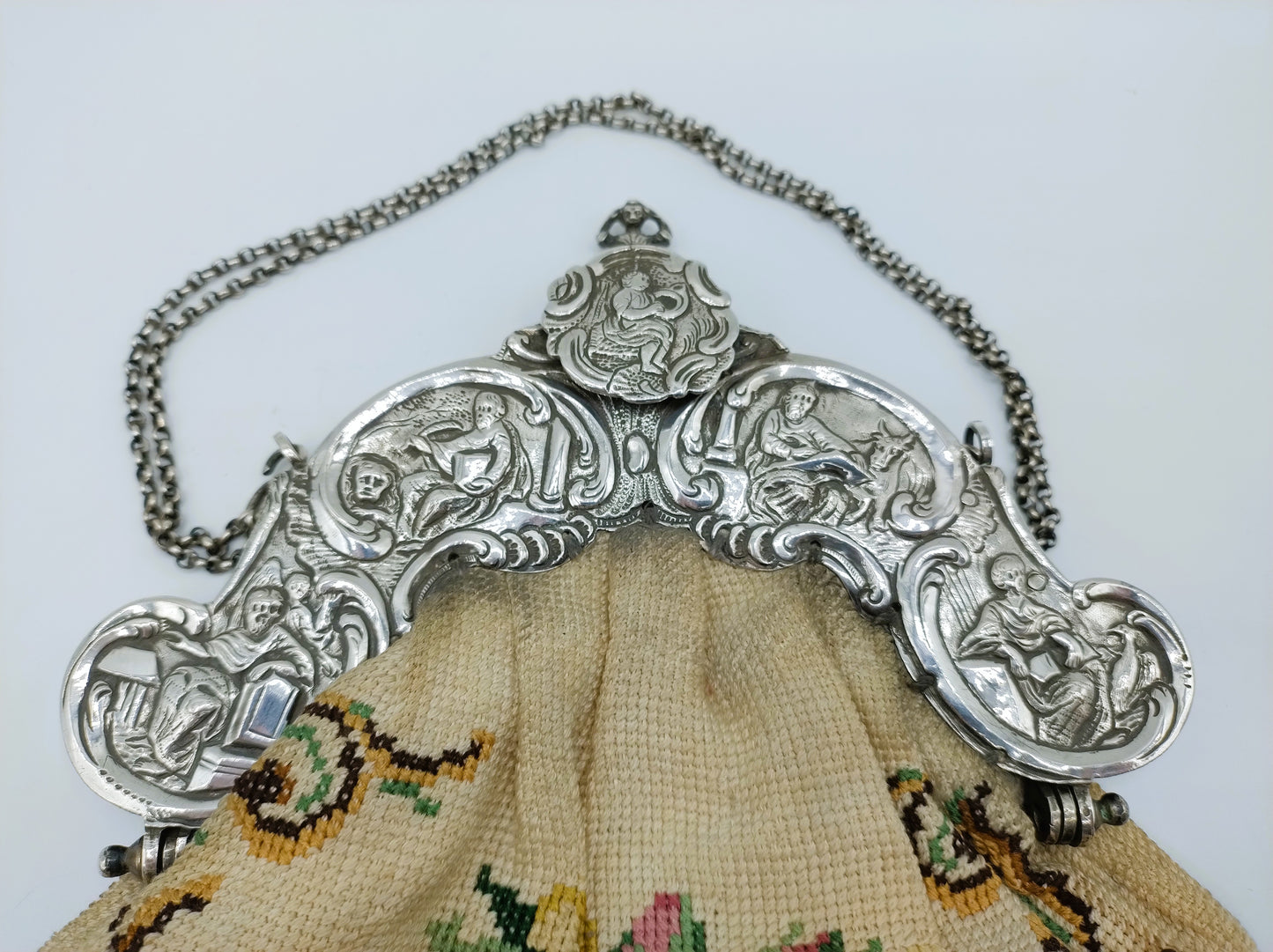Zilveren tasbeugel, L. Oling, Leeuwarden, 1796