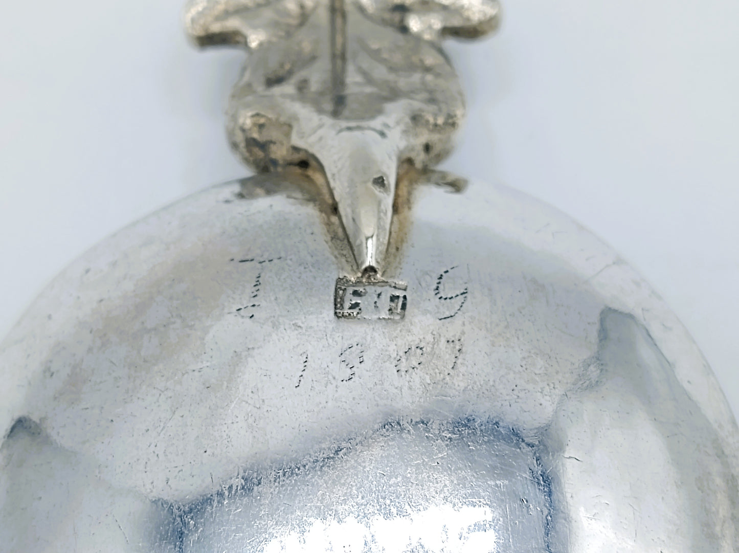 Zilveren gelegenheidslepel, H. Joekes, Leeuwarden, 1807