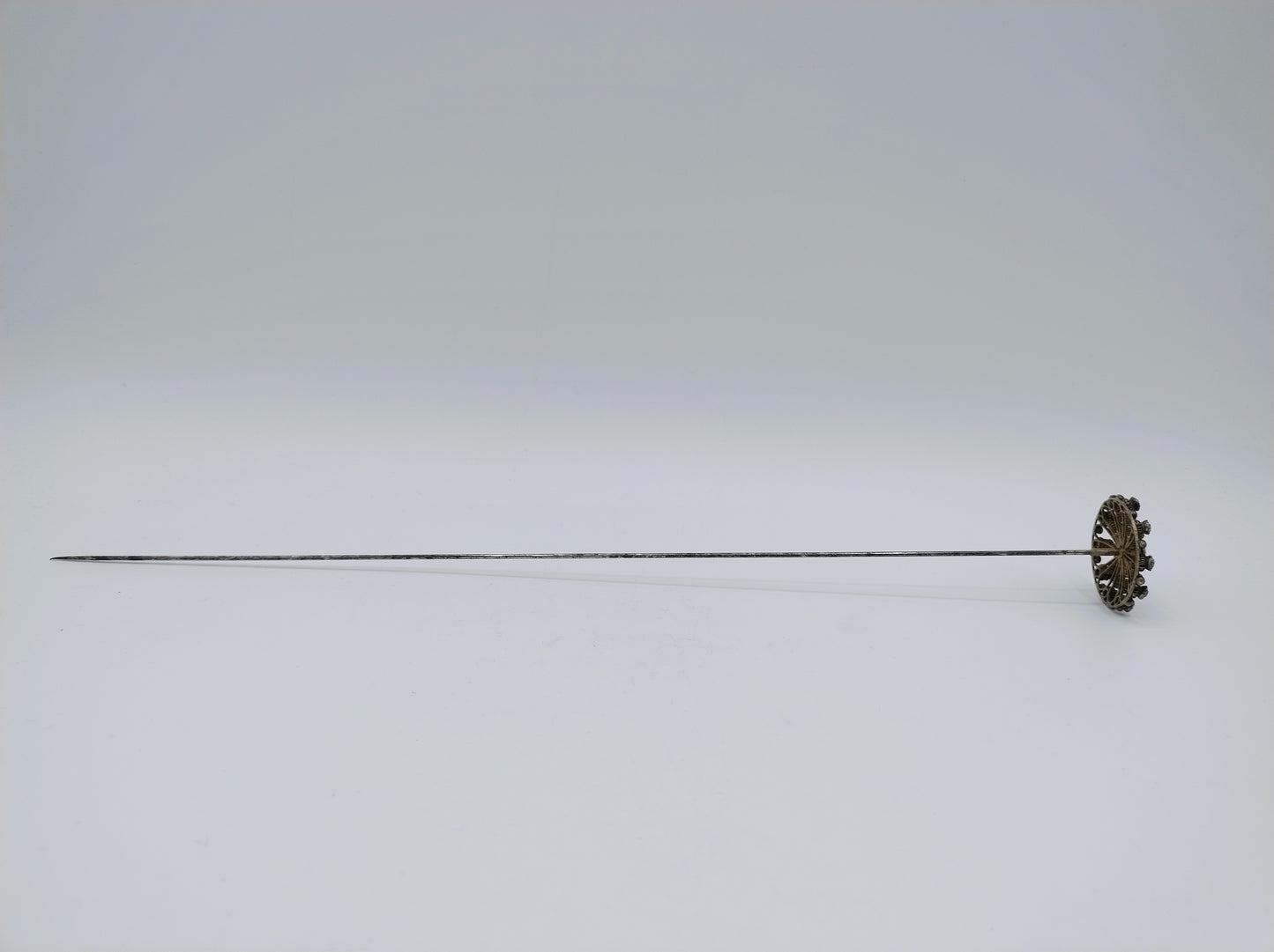 Zilveren Zeeuwse hoedenspeld, 30 cm