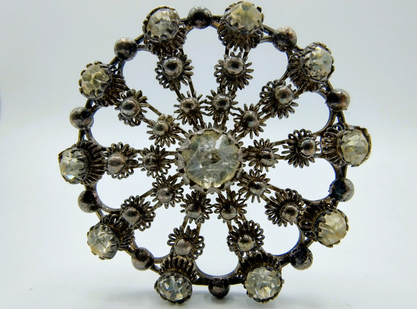 Zilveren Zeeuwse hoedenspeld, 30 cm