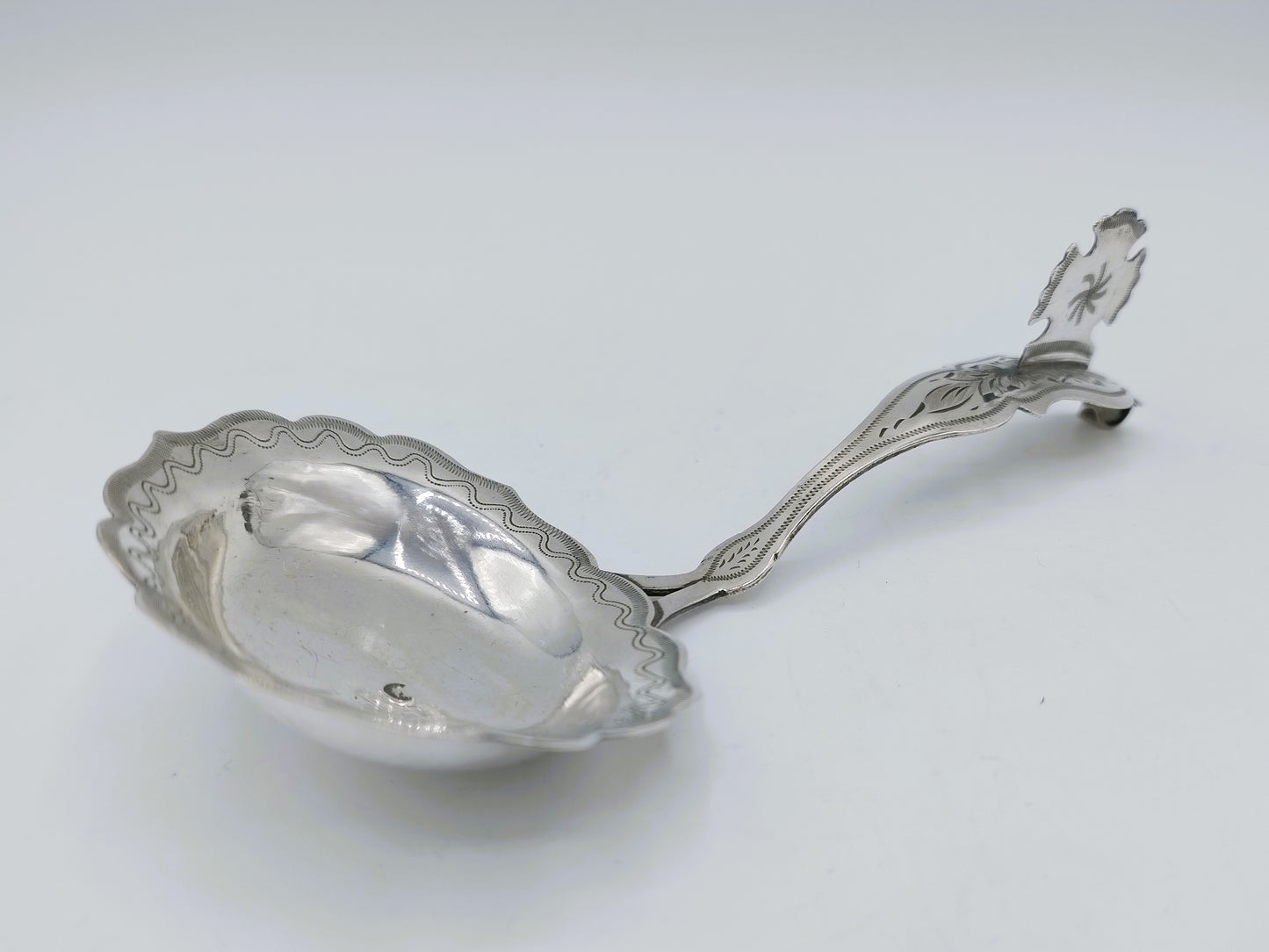 Zilveren roomlepel, S.F. Reitsma, Heerenveen, 1861