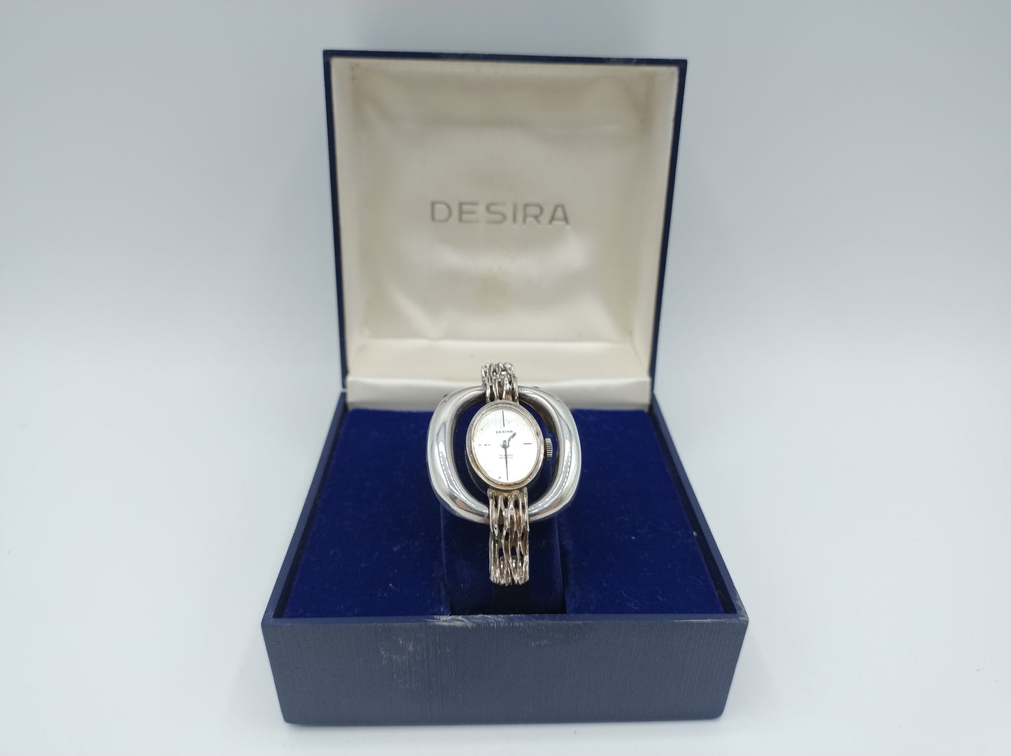 Zilveren horloge, Desira, 20 cm
