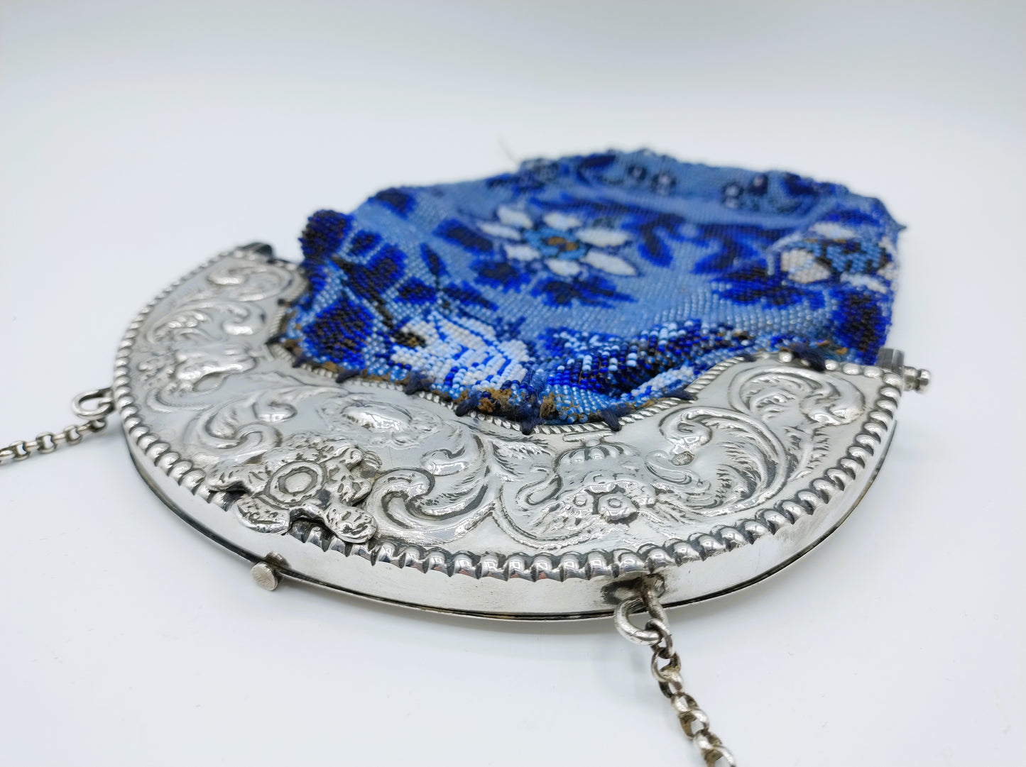 Zilveren beugeltas met ketting, Schoonhoven, 1888